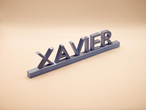 Name plate for desk-cubicle decor for office
