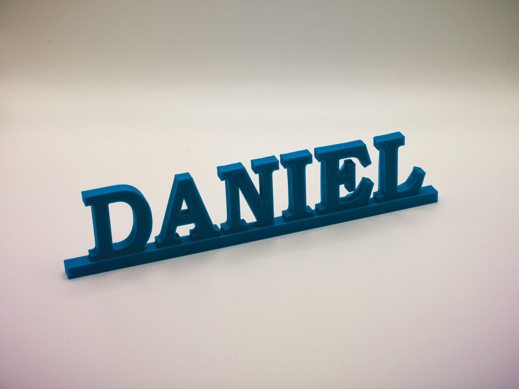 Name plate for desk-cubicle decor for office