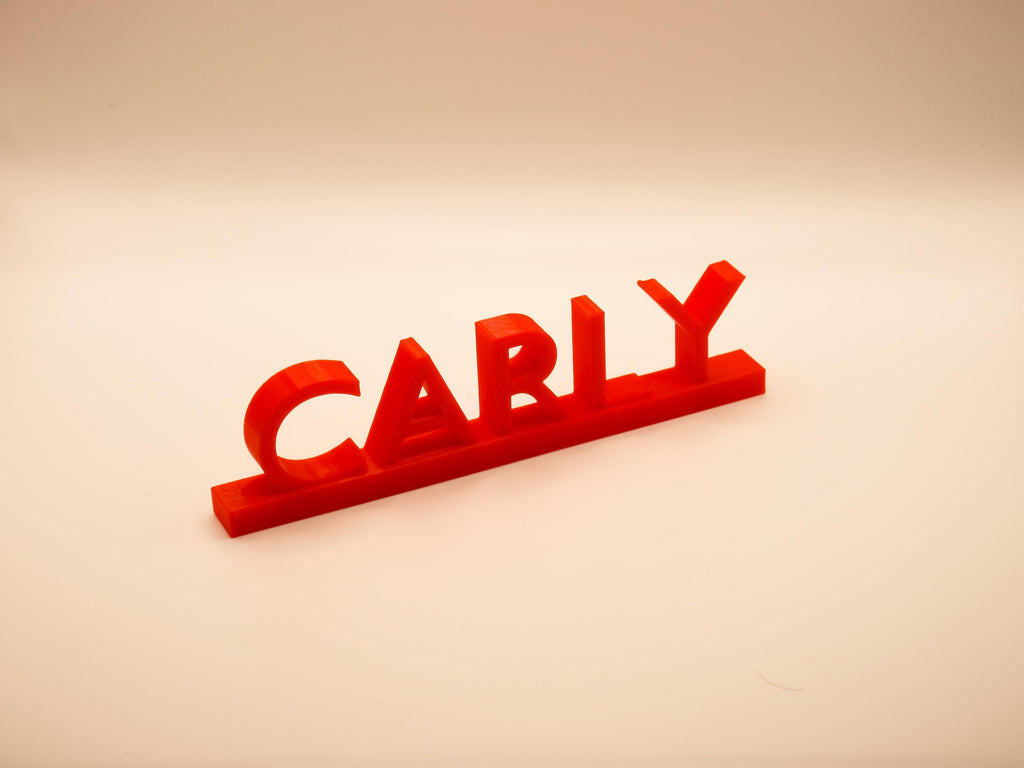 Name plate for desk-cubicle decor for office