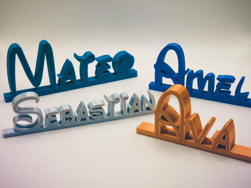 Name plate for desk-cubicle decor for office