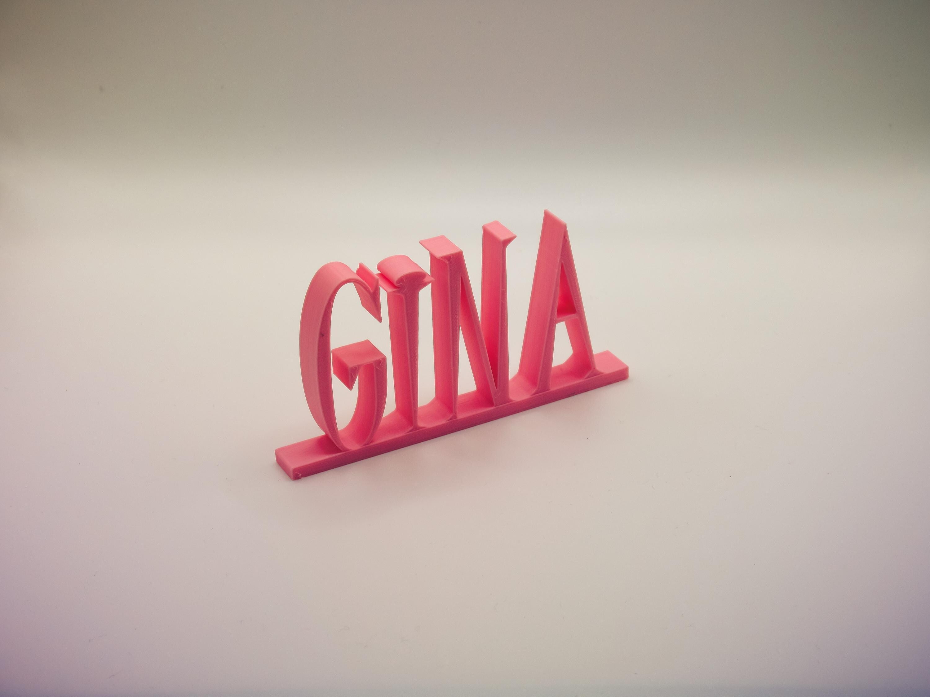 Name plate for desk-cubicle decor for office