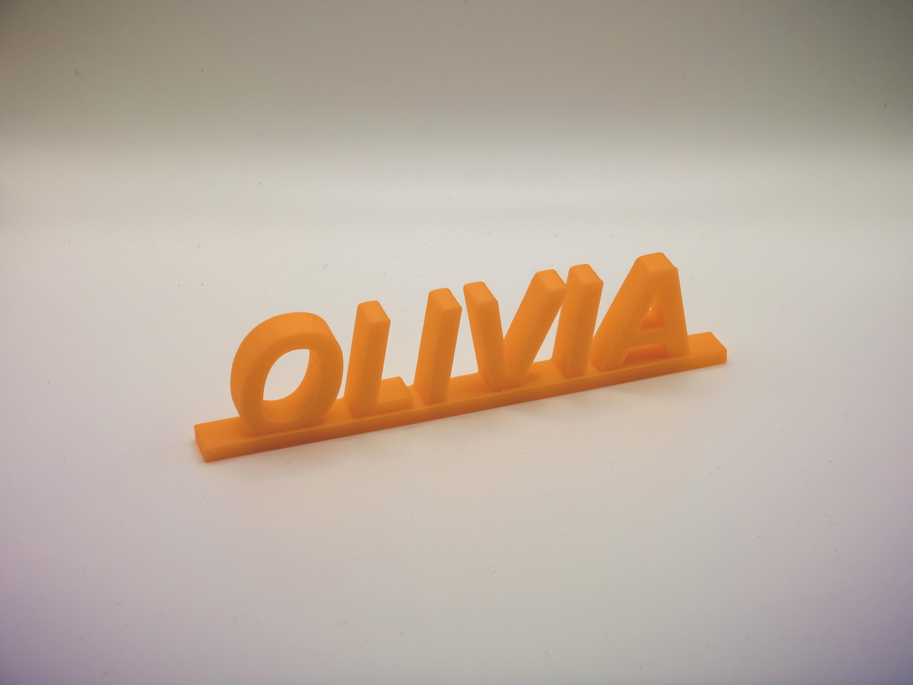 Name plate for desk-cubicle decor for office