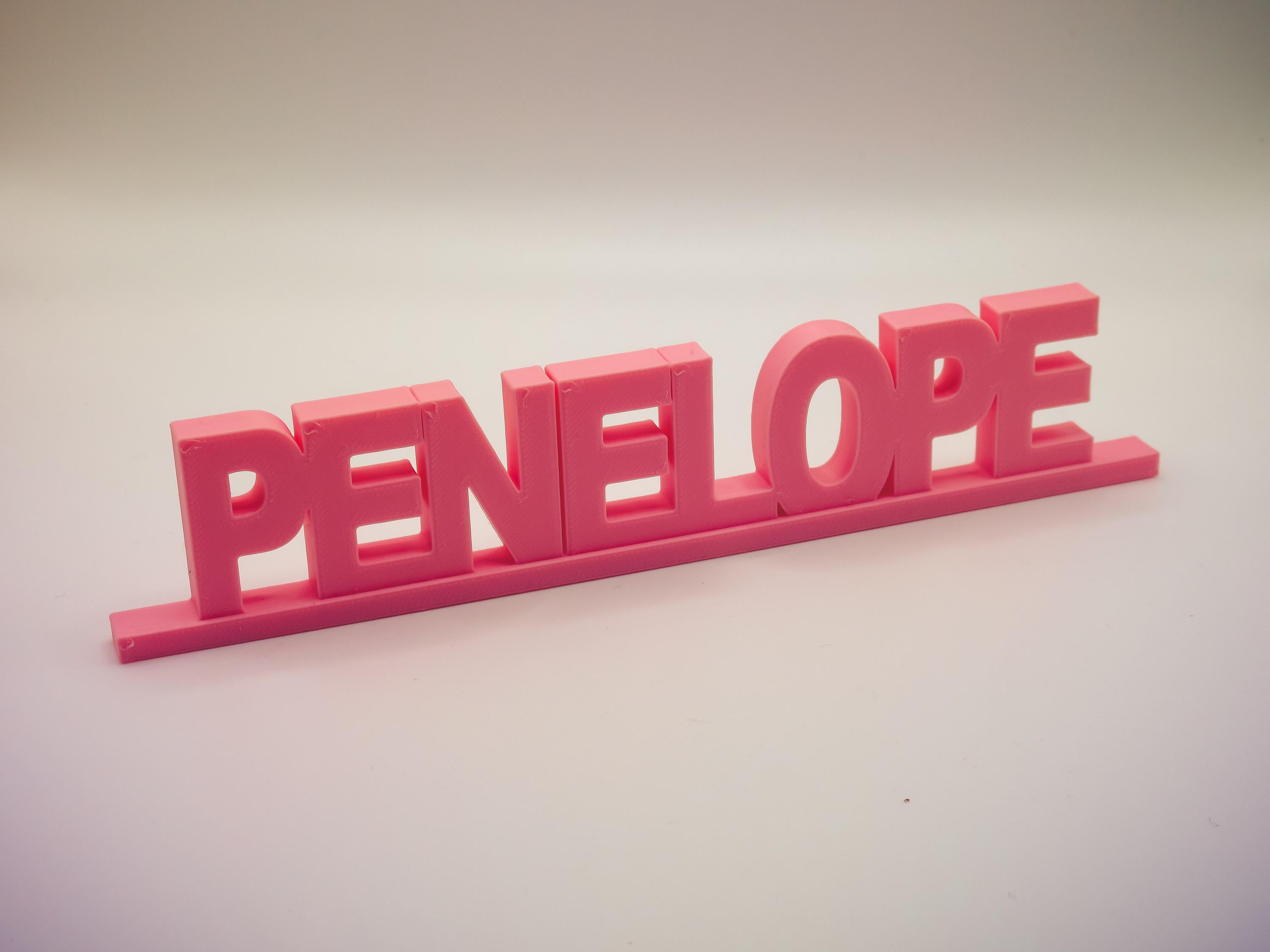 Name plate for desk-cubicle decor for office