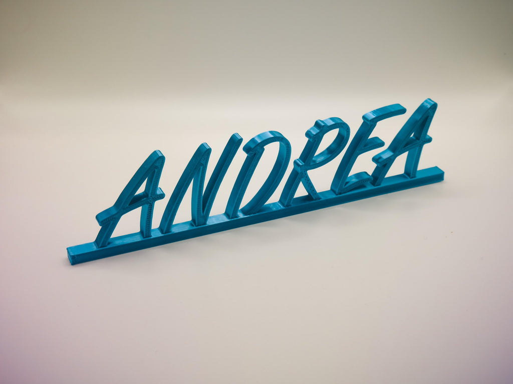 Name plate for desk-cubicle decor for office